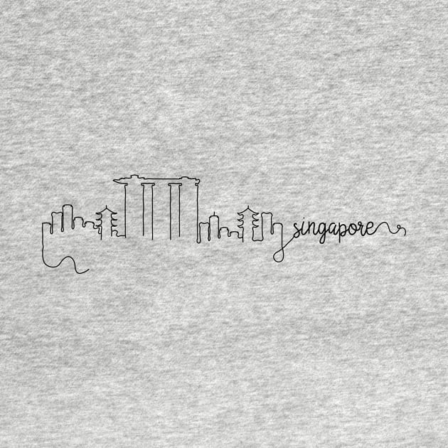 Singapore City Signature by kursatunsal